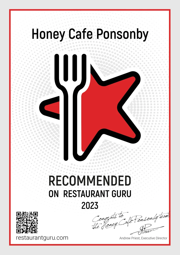 Recommended on Restaurant Guru (2023)